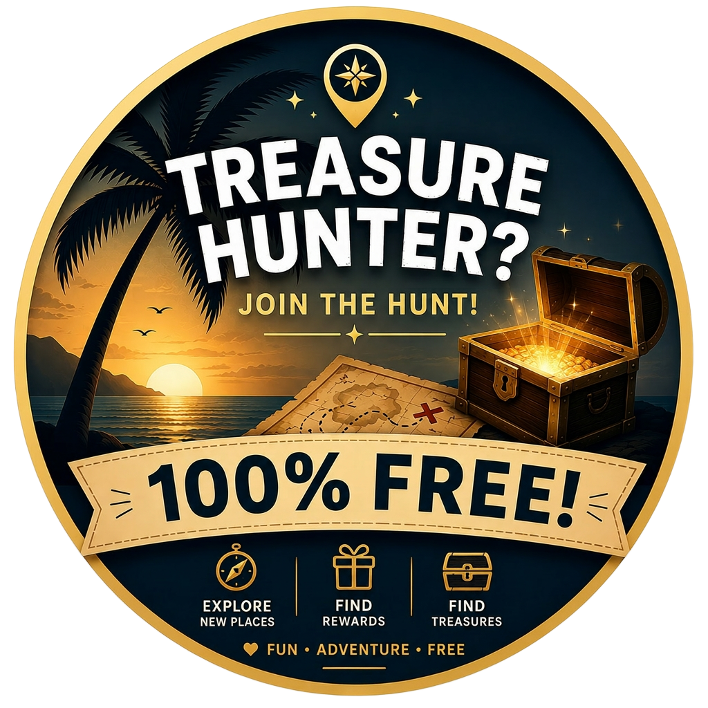 Treasure Hunter — Join the hunt, 100% free